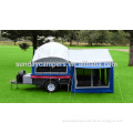 Aussie style waterproof cotton canvas fabric Traler tent For vehicle